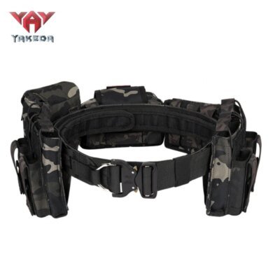 Yakeda – sac de taille tactique 6 en 1, sac de rangement d'escalade multifonction en plein air