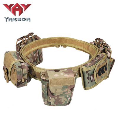 Yakeda – sac de ceinture pour arme à Air, noir, pour extérieur, tactique de chasse, pour les forces de l'ordre