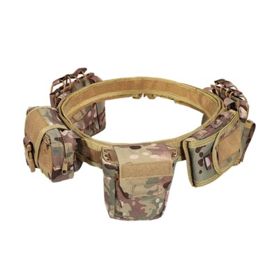 YAKEDA – ceinture tactique pour patrouille en plein air, multifonctionnelle, Molle