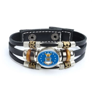10766-8ad013.jpg Bracelets en cuir USMC Army Danemark ge Military United States Marine Corps pour hommes et femmes