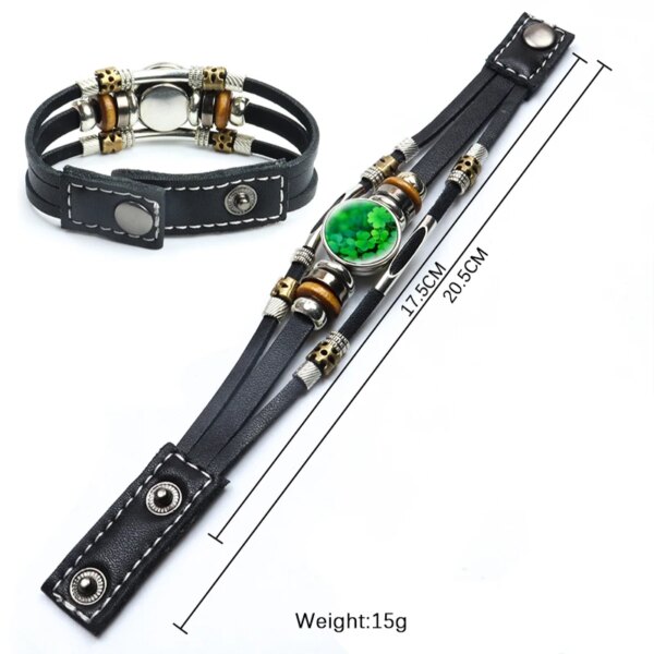Bracelets en cuir tressé de l'armée russe, troupes de communication militaire – Image 6
