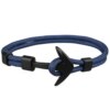 Eif Dock – Bracelets ancre de couleur noire pour hommes, nouvelle mode, corde de survie, chaîne paracorde
