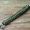 Bracelet de survie en parachute tissé pour homme, manille, broche, réglage de la structure