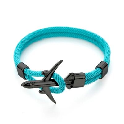 Bracelet tressé multicouche pour hommes et femmes, breloque