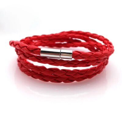 Bracelets à breloques en acier inoxydable pour hommes, crochets de sport ronds en métal, injecteur de haute qualité