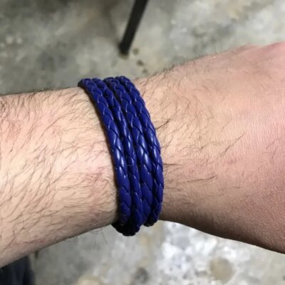 Bracelets à breloques en acier inoxydable pour hommes, crochets de sport ronds en métal, injecteur de haute qualité