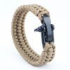 Bracelet de survie en camping en plein air pour homme, sport d'escalade, parachute