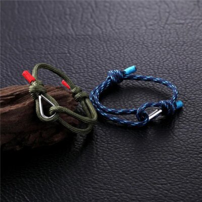 Paracorde de camping pour homme et femme, ULde survie nautique, bracelet de sport