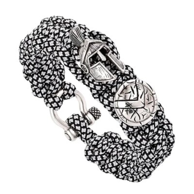 Bracelet en ULvintage fait à la main pour hommes et femmes, bracelets de survie en plein air, bracelet de camping de luxe