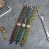 Bracelet en ULvintage fait à la main pour hommes et femmes, bracelets de survie en plein air, bracelet de camping de luxe