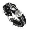 11434-bbd6b4.jpg Bracelet de survie en plein air pour hommes, ULfaite Ă la main de luxe, casque spartiate, Kokor, parapluie, cadeau pour dames