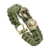 Bracelet de survie en plein air pour hommes, ULfaite à la main de luxe, casque spartiate, Kokor, parapluie, cadeau pour dames