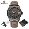 11504-1b0c4d.jpg NAVIFORCE – montre-bracelet en cuir pour hommes, montre-bracelet de sport militaire
