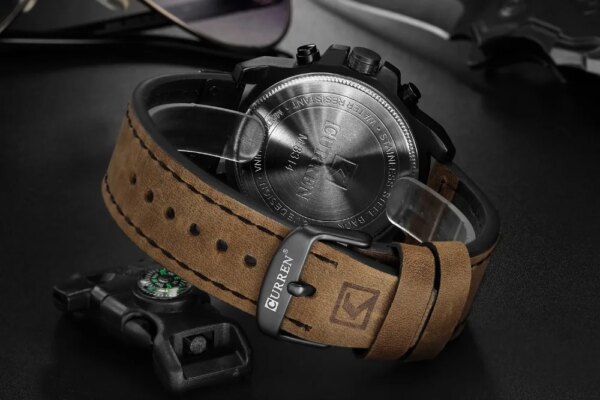 Curren — Montres de luxe pour homme, chronographes étanches, plusieurs styles – Image 5
