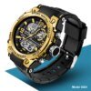 SANDA-Montre à quartz militaire étanche pour homme, montres de sport pour homme, marque supérieure