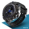 SANDA-Montre à quartz militaire étanche pour homme, montres de sport pour homme, marque supérieure