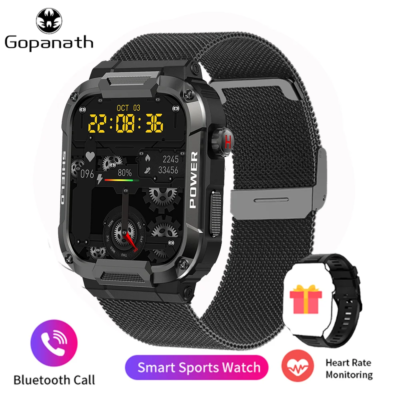 11749-cf1207.png Montre connectée entièrement tactile pour homme, Android, Xiaomi, tension artérielle