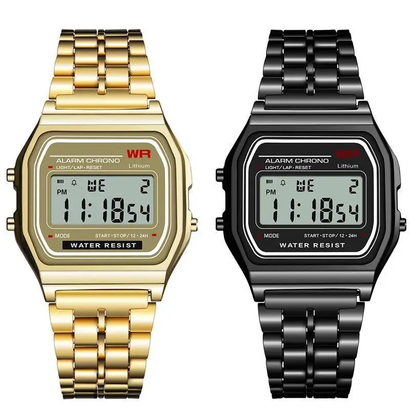 Nouvelle Montre zones me F-91W Bracelet En Acier Montre Pour Hommes