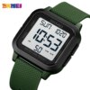 Montres militaires étanches pour hommes, alarme DNono, horloge 5 bars, affichage LED