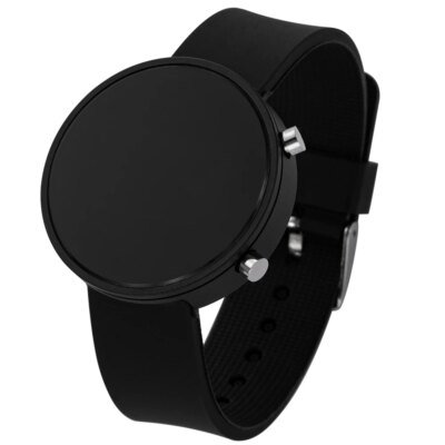 12082-db3097.jpg Montre numérique LED pour hommes, Montre de sport militaire pour hommes, horloge électronique étanche en Silicone