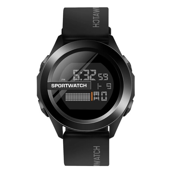 YIKAZE-Montre de dehors Militaire Numérique pour Homme, Horloge Multifonction, Étanche, Shoous – Image 2