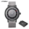 SINOBI-Montres de sport créatives pour hommes, montres-bracelets à quartz étanches