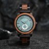 BOBOBIRD – montre-bracelet en bois avec Logo personnalisé gravé pour hommes