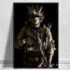 12586-db3189.jpg Peinture sur toile des forces spéciales militaires, affiche de soldat, impression HD