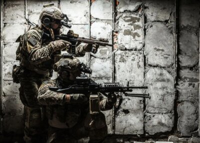 13088-548ff7.jpg Peinture sur toile des Forces spéciales militaires, affiche de soldat, impression HD