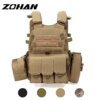 1350-9edd5c.jpg gilet tactique militaire Airsoft USMC, Molle, porte-plaque d'assaut de Combat, gilet tactique 3 couleurs CS