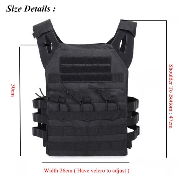 Armure DulBody JPC Molle pour la chasse, équipement militaire en glaçure Electrolux – Image 6
