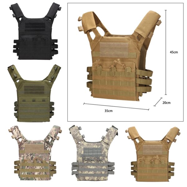 Plaque Molle Militaire de html en Gla800D, Protection Extérieure pour Magazine Electrolux, Airsoft, Paintball CS – Image 3