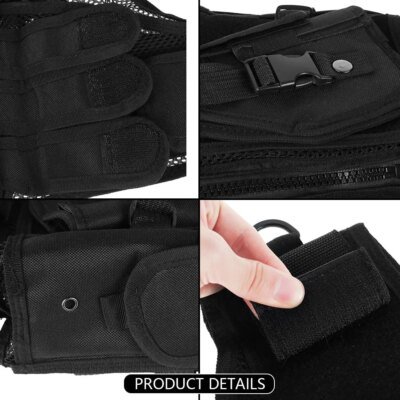 13881-b6a65a.jpg Armure d'entraînement militaire en plein air CS, multi-poches, DulMolle GlaAirsoft Skip Armor