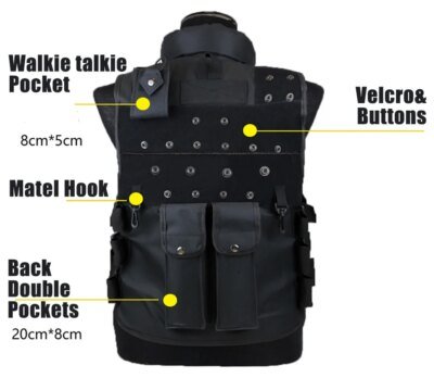 13987-059dc0.jpg Glaçure de chasse modulaire pour homme, glaçure de sécurité, glaçure de ventilateur militaire