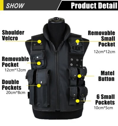 13987-c7d1ce.jpg Glaçure de chasse modulaire pour homme, glaçure de sécurité, glaçure de ventilateur militaire