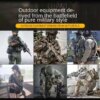 Glaçure militaire pour hommes, glaçure de l'armée, aventure en plein air, équipement d'entraînement de sécurité