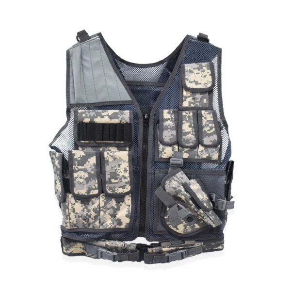 DulMolle-Armure militaire de protection multi-poches pour homme, équipement de chasse et paintball – Image 6
