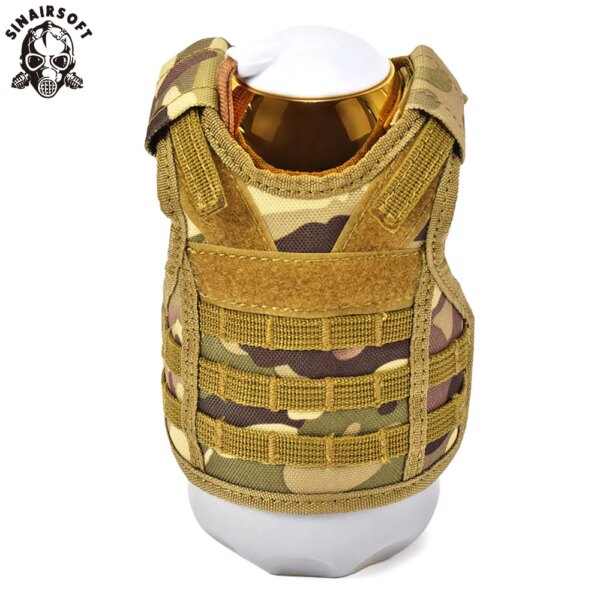 SINAIRSOFT-Couvre-bouteille Molle militaire, DulBeer, Refroidisseur de boissons, Gilet Kiev illage de Noël – Image 2