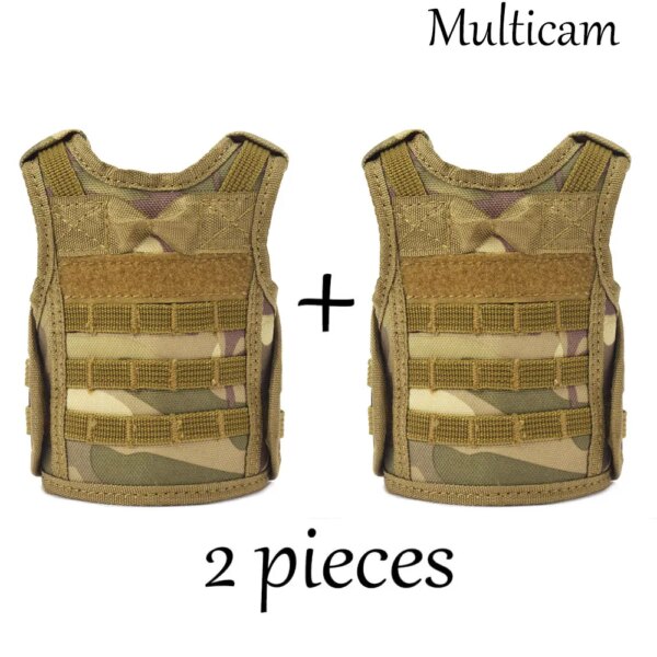 SINAIRSOFT-Couvre-bouteille Molle militaire, DulBeer, Refroidisseur de boissons, Gilet Kiev illage de Noël