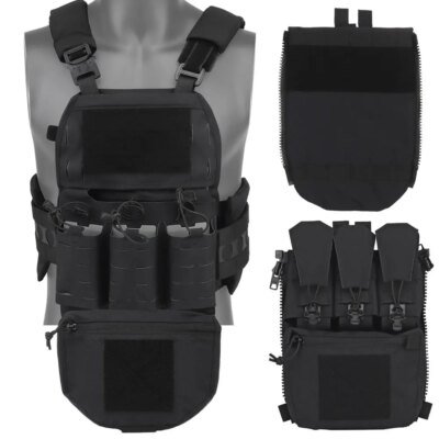 14235-1573ca.jpg Plaque Molle de Style DulglaFerro Airsoft V5 FCPC, Coussin de Configuration Modulaire