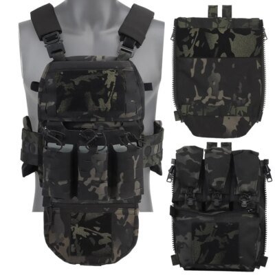 14238-e1ebf7.jpg Plaque Molle de Style DulglaFerro Airsoft V5 FCPC, Coussin de Configuration Modulaire
