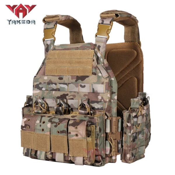 YAKEDA 1000D Nylon militaire Combat Police extérieur CS jeu fusillade chasse dégagement