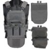 Plaque Molle de Style DulglaFerro Airsoft V5 FCPC, Coussin de Configuration Modulaire