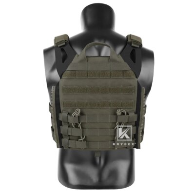 KRYDEX – gilet porte-plaque tactique JPC 2.0, dégagement rapide, sangle d'épaule, armure militaire Airsoft Molle, gilet de chasse