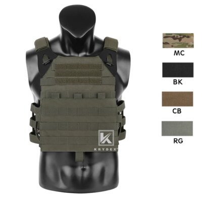 14293-b457bf.jpg KRYDEX – gilet porte-plaque tactique JPC 2.0, dégagement rapide, sangle d'épaule, armure militaire Airsoft Molle, gilet de chasse