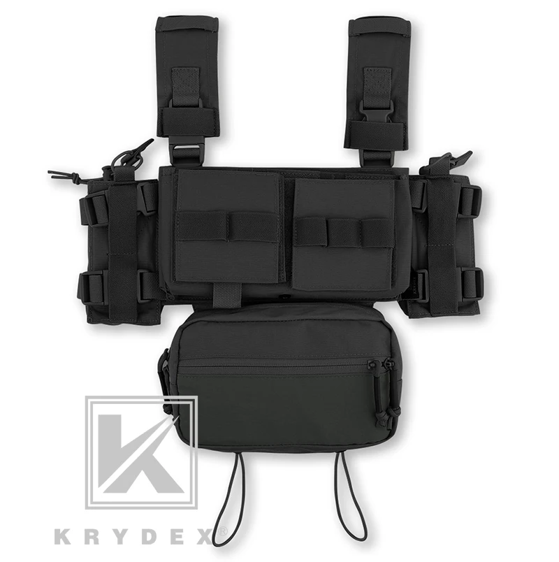 KRYDEX – gilet tactique militaire MK3, équipement de poitrine, Mini spirite Airsoft – Image 5