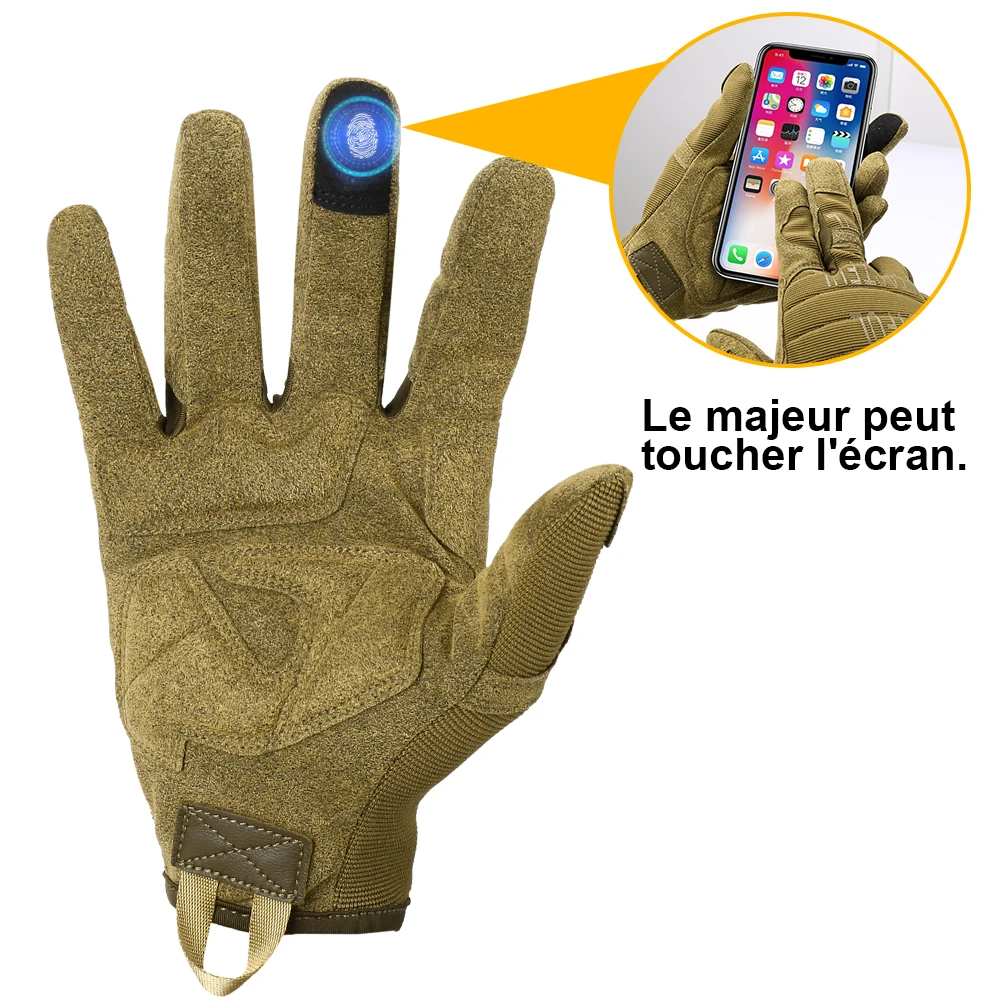Gants tactiques de plein air, entraînement militaire, Sport de l'armée, vélo escalade, tir, chasse – Image 2
