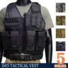14373-a1f922.jpg Gilet tactique Molle Airsoft, Camouflage SWAT Police militaire, Combat Paintball chasse, gilet d'assaut