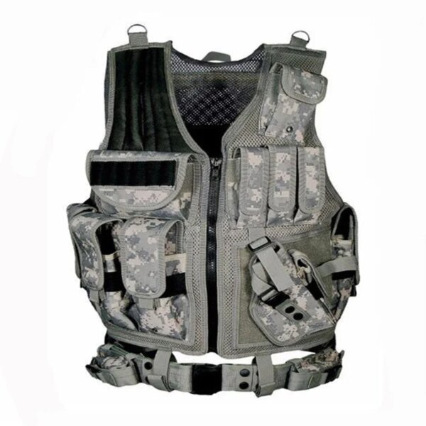 Équipement militaire DulglaPolice Training Skip Armor, gilets de protection Airsoft GlaMolle – Image 3