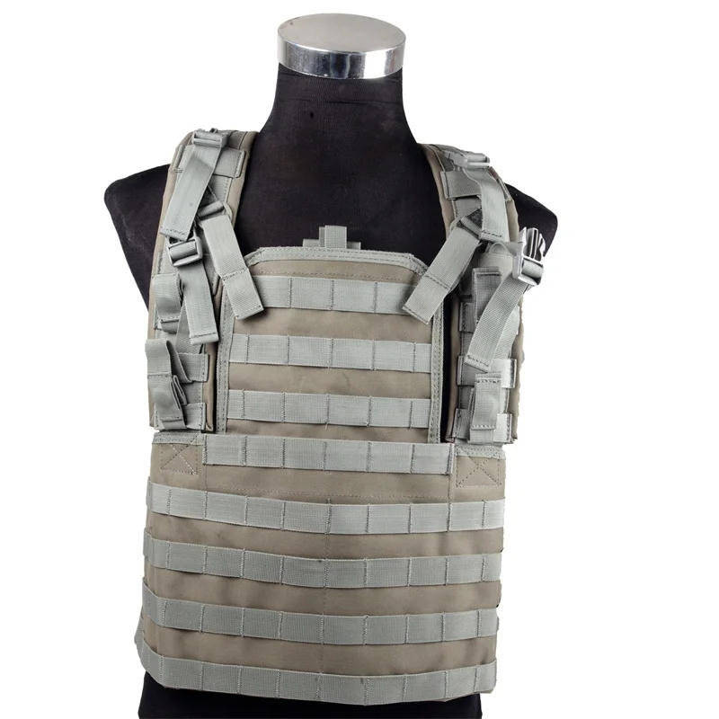 SOETAC – gilet de Police tactique CS Molle, Simple, porte-plaque réglable, Paintball – Image 4